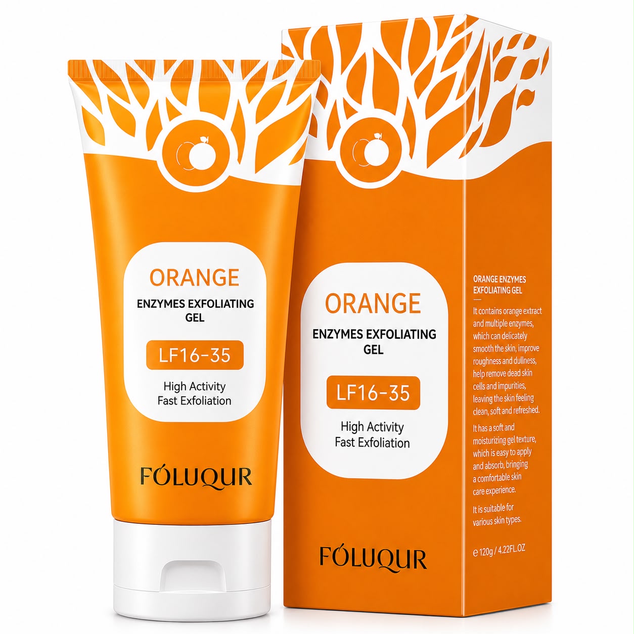 Exfoliante Enzimático de Naranja.