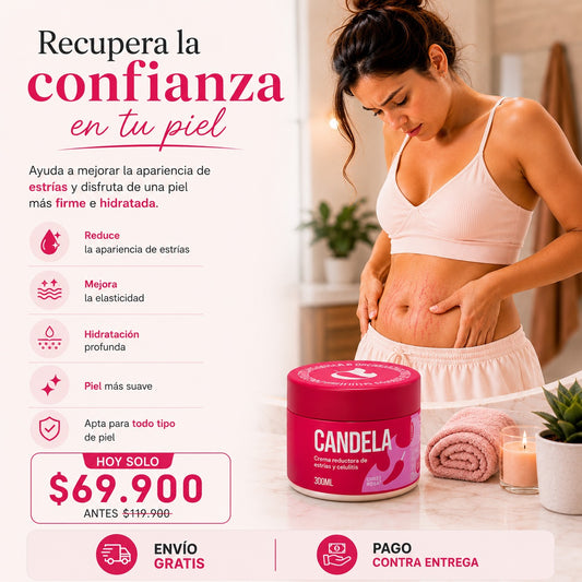 Candela crema reductor